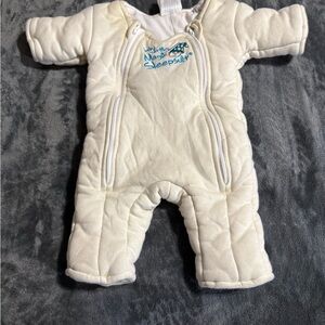 Magic Sleepsuit Infant Footed One-Piece in Cream